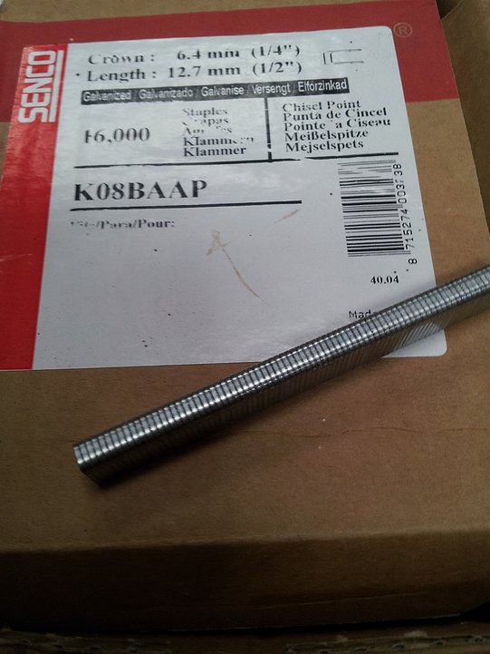 Senco K Series Staples, 10mm - 25mm