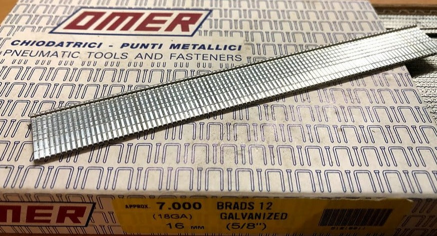 18 Gauge Galvanised Brads 13mm - 50mm