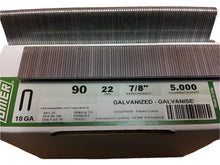 Load image into Gallery viewer, 90 Series, 18 Gauge Galvanised Staples, 12mm - 40mm
