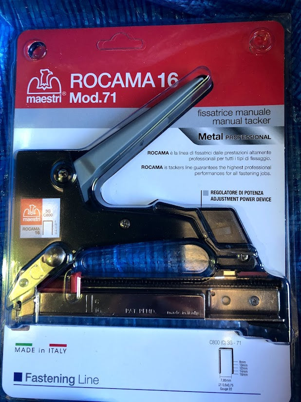 Maestri Ro-ma Rocama 16 71 Series robust Hand Stapler