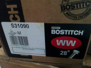 Bostitch WW Series Fasteners - S31090