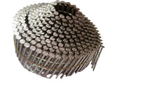 Load image into Gallery viewer, 2.1 x 32mm-50mm Conical Wound 16 Degree Stainless Steel Coil Nails
