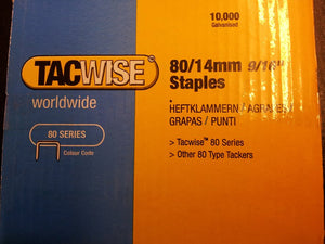 80 Series Staples, 6mm - 14mm