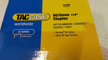 Load image into Gallery viewer, 80 Series Staples, 6mm - 14mm
