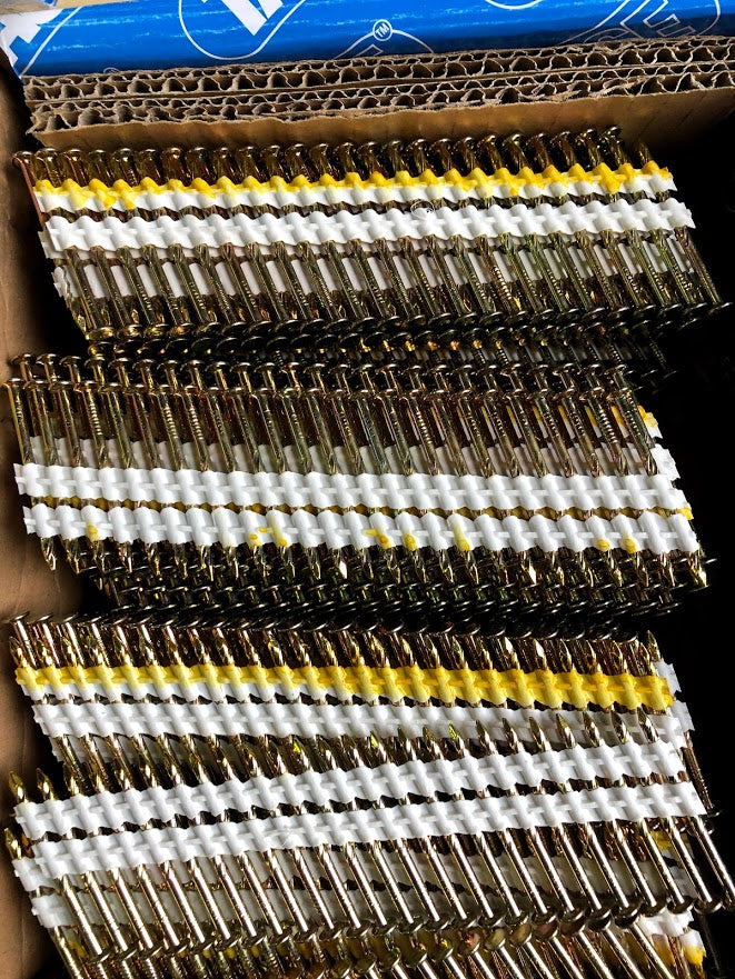 20/21/22 Degree Plastic Collated Strip Nails 50mm - 90mm