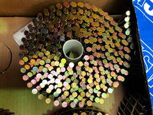Load image into Gallery viewer, 2.1 x 25mm - 50mm Galvanised, Ring, 15 Degree Flat Wound Coil Nails
