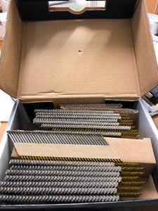 34 Degree Stainless Steel Paper Collated Framing Nails 2.8 x 51mm